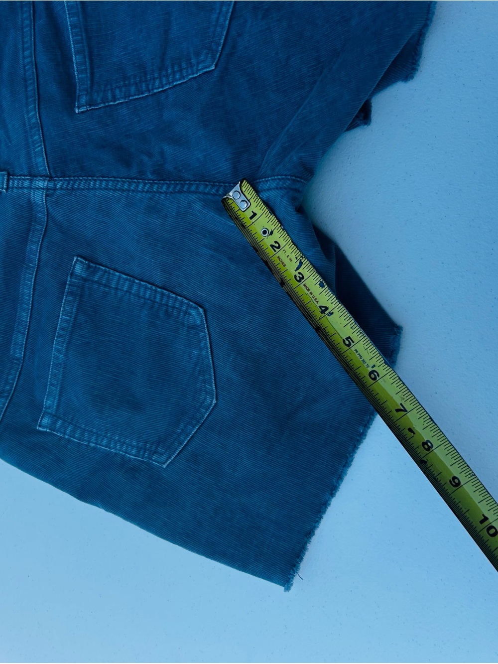 Carve Designs Slate Blue Cutoff cord Shorts - Picture 11 of 11